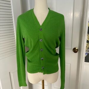 Drumohr Green Cardigan